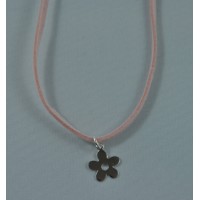 Flower Sterling Silver Necklace