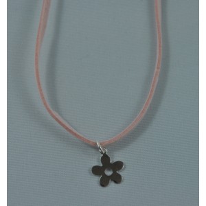 Flower Sterling Silver Necklace