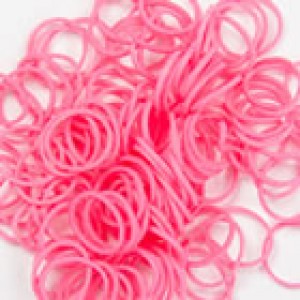 Rainbow Loom Elastic Pink