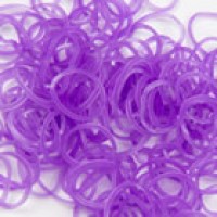 Rainbow Loom Elastic Purple Jelly