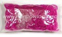 Rainbow Loom Elastic Pink Jelly