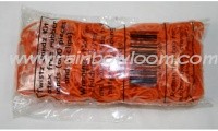 Rainbow Loom Elastic Orange