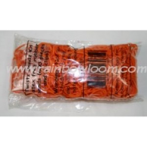 Rainbow Loom Elastic Orange