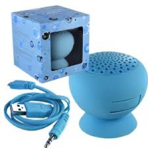 Suction Cup Bluetooth Speaker with Microphone