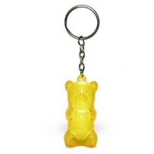 Gummy Bear Keychain Yellow