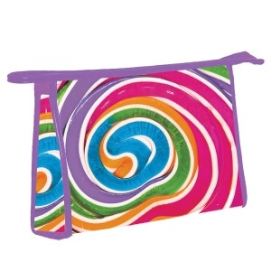Cosmetic/Toiletry  Bag Candy Swirl