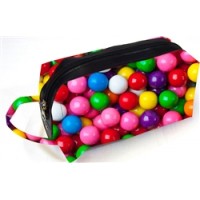 Cosmetic/Toiletry Bag- Gumball