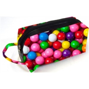 Cosmetic/Toiletry Bag- Gumball