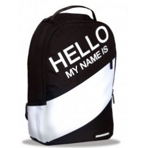Hello My Name is... Backpack