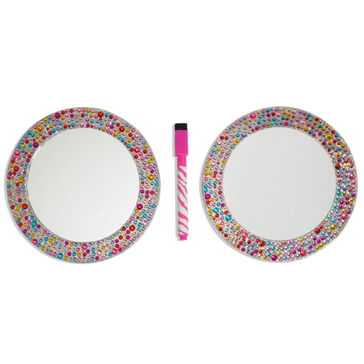 Locker Dry Erase & Mirror Set