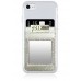 Phone Pocket- Silver Glitter