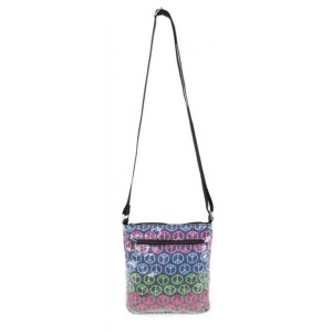 Peace Sequin Purse