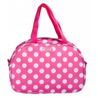 Polka Dot Lunch Bag Pink