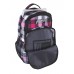 Roots Backpack Plaid Grey/Orange