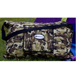Pillow Bag Green Camouflage
