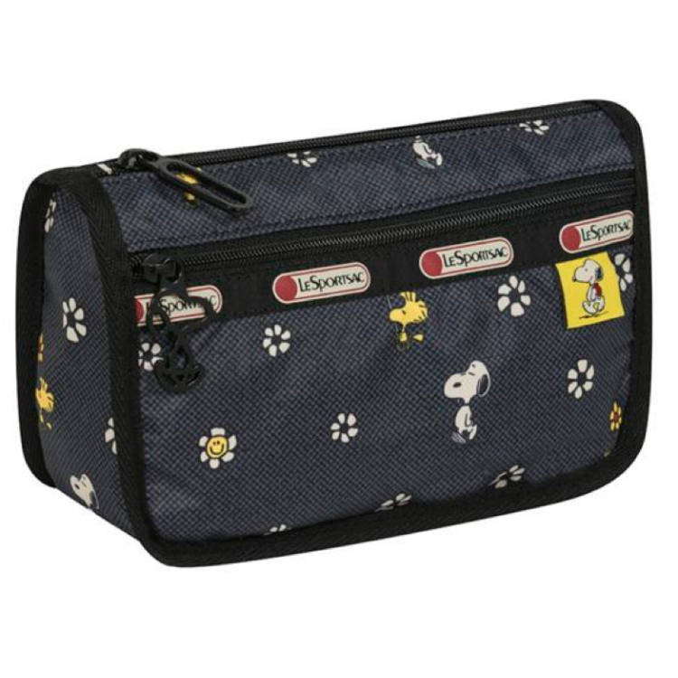 LeSportsac Snoopy Daisy Travel Cosmetic