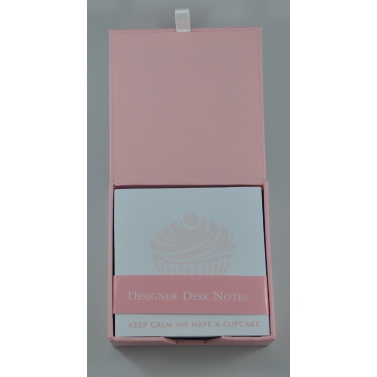 Cupcake Designer Desk Notes