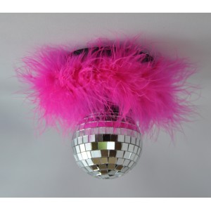 Rockin' Disco Ball Fucshia