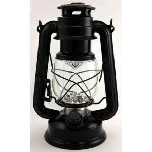 Hurricane LED Lantern black- medium