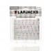 Flapjacks- Flexible Keyboard Cover- Silver