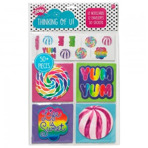 Mini Notecard Set- Candy