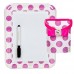 Dry Erase Board - Pink Polka Dot