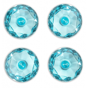 Gem Magnets- Aqua