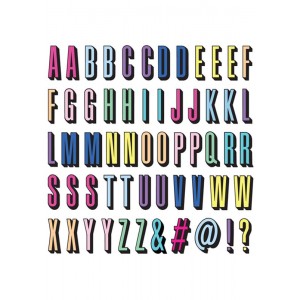 Decals- Letters- Coloured