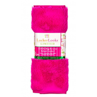 Locker Rug Fuzzy- Pink