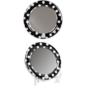 Mirror- Black & White Dots (one mirror)
