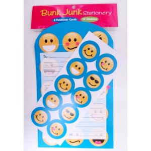 Foldover Cards Emoji- Bunk Junk
