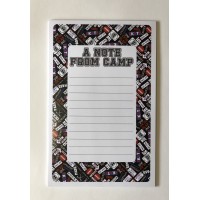 Notepads and Envelopes From Camp Hockey