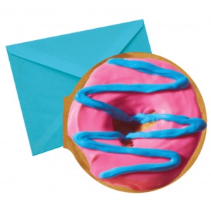 Notecards Donut Pink & Blue