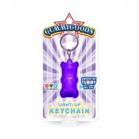 Gummy Bear Keychain Purple