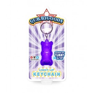 Gummy Bear Keychain Purple