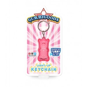 Gummy Bear Keychain Pink