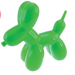 Light Balloon Dog Green