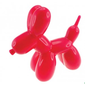 Light Balloon Dog Red
