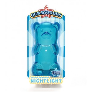 Gummy Bear Night Light- Blue