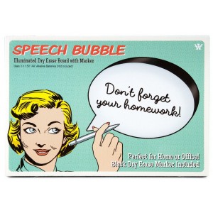 Dry Erase Speech Bubble