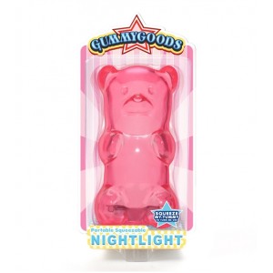 Gummy Bear Night Light- Pink