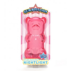 Gummy Bear Night Light- Pink