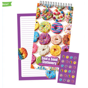 Seal and Send Donuts Stationery