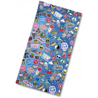Towel- Denim Patch Emoji