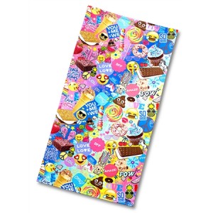 Towel- Pow Emoji & Sweets
